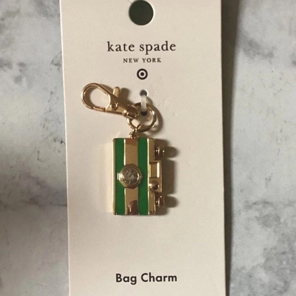 Kate Spade x Target Camera Bag Charm Keychain Limited Edition Collab📷
